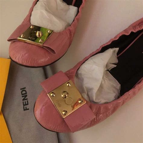 genuine fendi flats